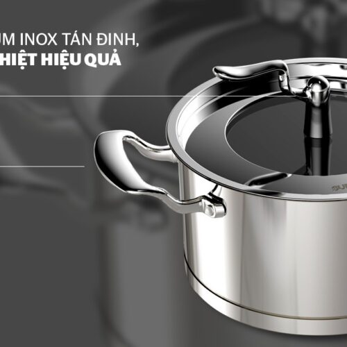 Bộ nồi inox 5 đáy SUNHOUSE SHG2503MSA 9 1111 Bộ nồi inox 5 đáy SUNHOUSE SHG2503MSA