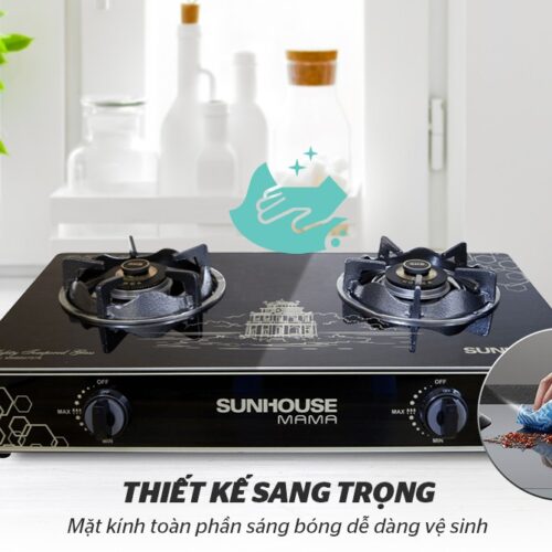 Bếp ga dương kính SUNHOUSE MAMA MMBB0787B 9 1139 Bếp ga dương kính SUNHOUSE MAMA MMBB0787B