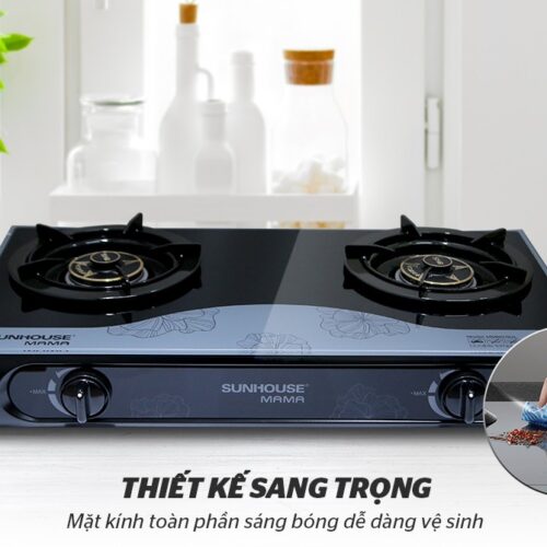 Bếp ga dương kính SUNHOUSE MAMA MMB0782L 7 1142 Bếp ga dương kính SUNHOUSE MAMA MMB0782L