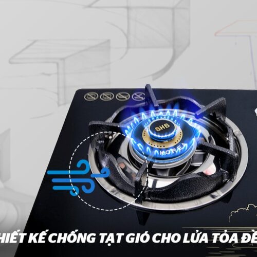 Bếp ga dương kính SUNHOUSE MAMA MMBB0787B 10 2141 Bếp ga dương kính SUNHOUSE MAMA MMBB0787B