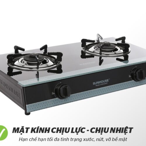 Bếp ga dương kính SUNHOUSE SHB3326MT 9 2204 Bếp ga dương kính SUNHOUSE SHB3326MT