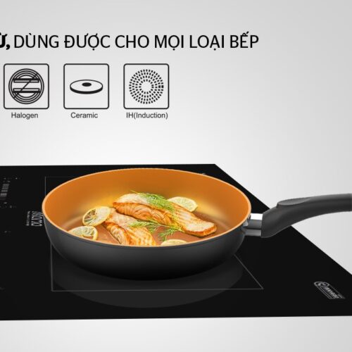 Chảo chống dính đáy từ SUNHOUSE MAMA SHG1128MCB 10 24 Chảo chống dính đáy từ SUNHOUSE MAMA SHG1128MCB