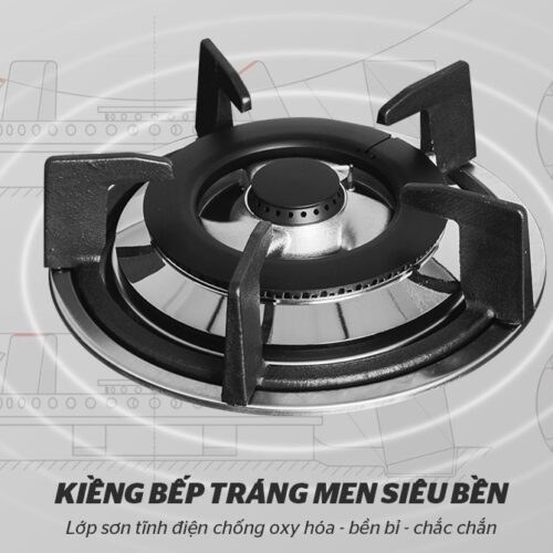 362 Bếp ga âm kính SUNHOUSE MAMA MMB6633