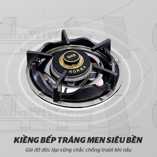 Bếp ga dương kính SUNHOUSE MAMA MMBB0787B 12 4142 Bếp ga dương kính SUNHOUSE MAMA MMBB0787B