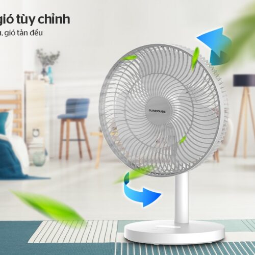 Quạt sạc SUNHOUSE SHD7115 11 5 9 Quạt sạc SUNHOUSE SHD7115