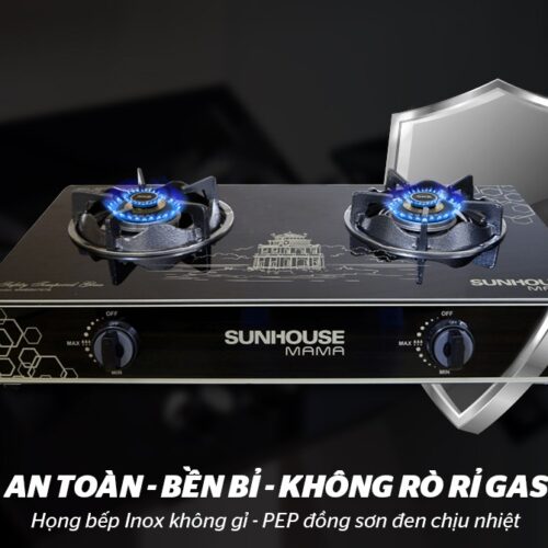 Bếp ga dương kính SUNHOUSE MAMA MMBB0787B 13 5134 Bếp ga dương kính SUNHOUSE MAMA MMBB0787B