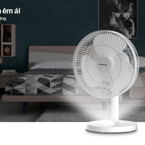 Quạt sạc SUNHOUSE SHD7115 13 7 6 Quạt sạc SUNHOUSE SHD7115