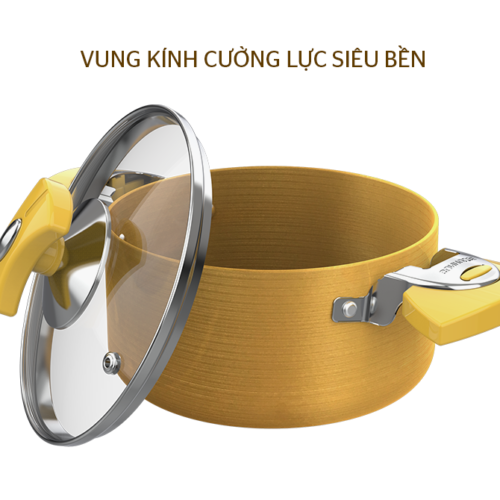 C Bộ nồi anod đáy từ SUNHOUSE SHG7734M