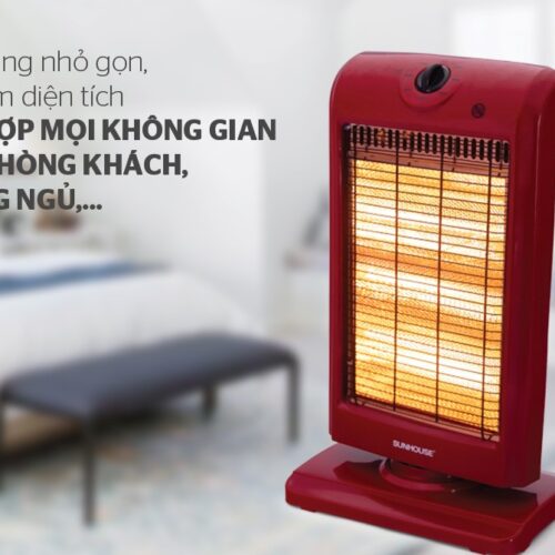 SHD7016 01 Quạt sưởi điện 3 bóng HALOGEN SUNHOUSE SHD7016