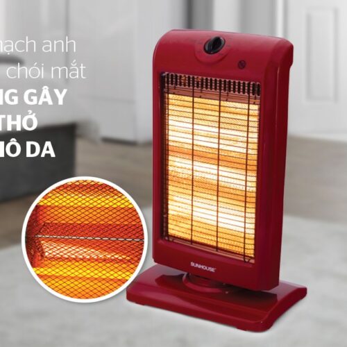 SHD7016 03 Quạt sưởi điện 3 bóng HALOGEN SUNHOUSE SHD7016
