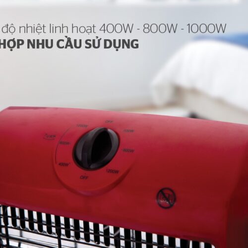 SHD7016 04 Quạt sưởi điện 3 bóng HALOGEN SUNHOUSE SHD7016