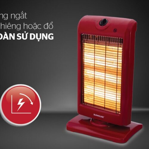 SHD7016 05 Quạt sưởi điện 3 bóng HALOGEN SUNHOUSE SHD7016