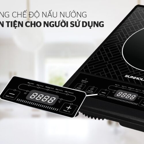 bep hong ngoai sunhouse shd6011 010 Bếp hồng ngoại cơ SUNHOUSE SHD6011