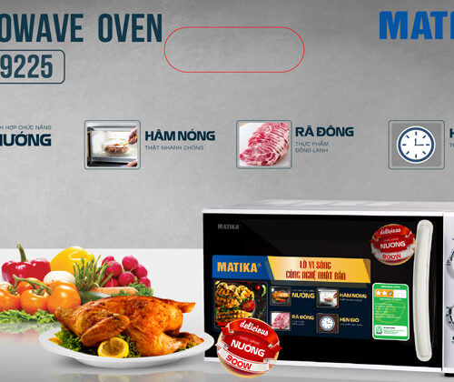 Lò vi sóng Microwave Oven Matika MTK-9225 5 Lò vi sóng Microwave Oven Matika MTK-9225