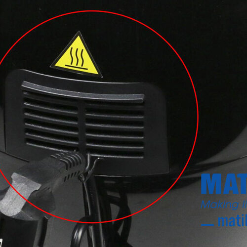 noi chien khong dau mtk 9145 khe thoat khi Nồi chiên không dầu MATIKA MTK-9145 4,5L