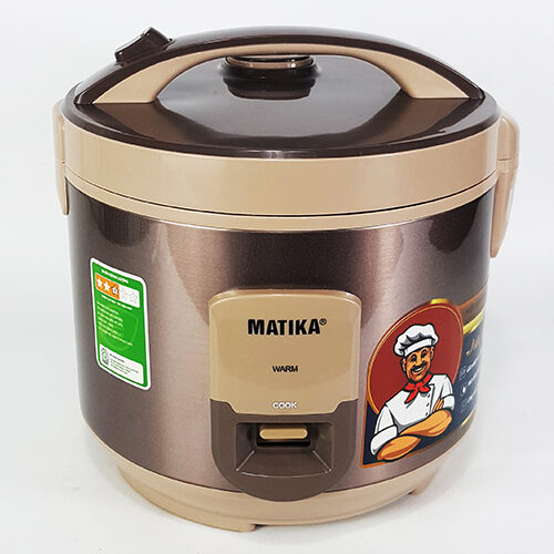 Nồi cơm điện Matika MTK-RC1875 dung tích 1,8L 8 noi com dien mtk rc1875 xung dang trong can nha Nồi cơm điện Matika MTK-RC1875 dung tích 1,8L
