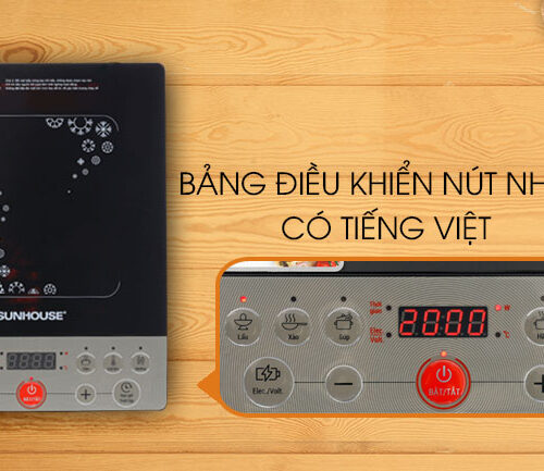 vi vn tu sunhouse shd 6152 3 Bếp từ Sunhouse SHD 6152